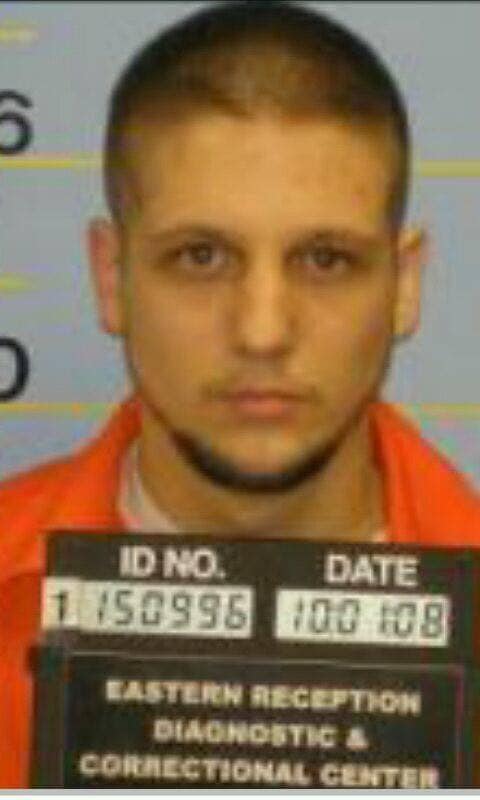Zach Babcock prison ID photo