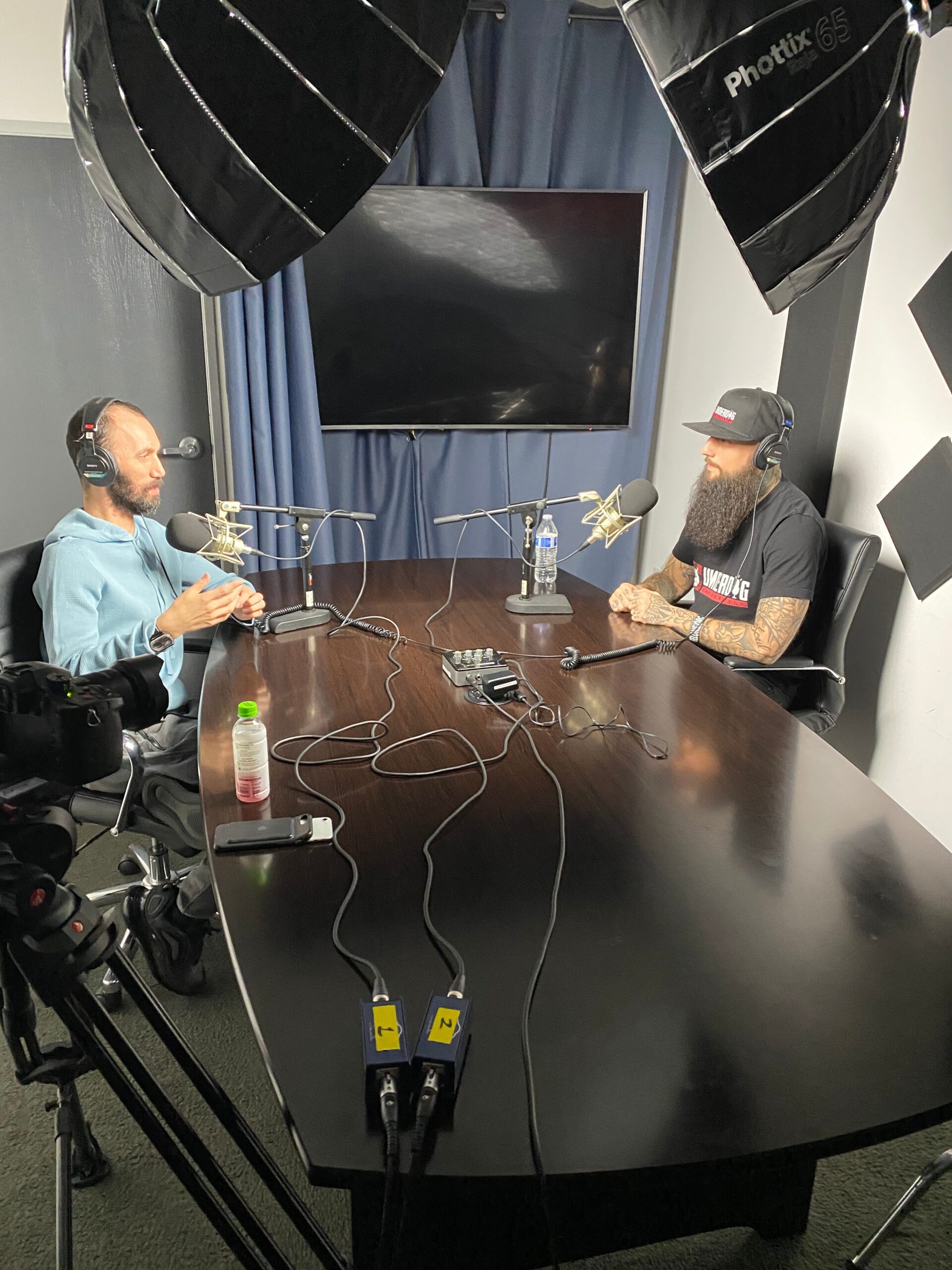 Zach Babcock podcast studio